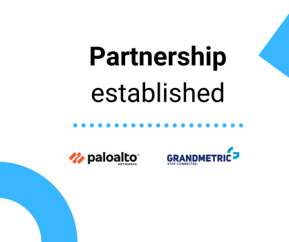 Grandmetric bonds parthership in the field od cybersecuritywith PaloAlto Networks
