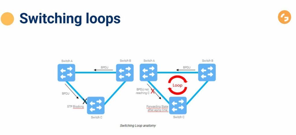 The loop phenomenon in LANs 