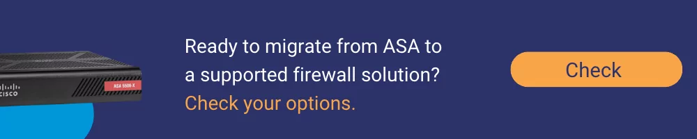 ASA migration options