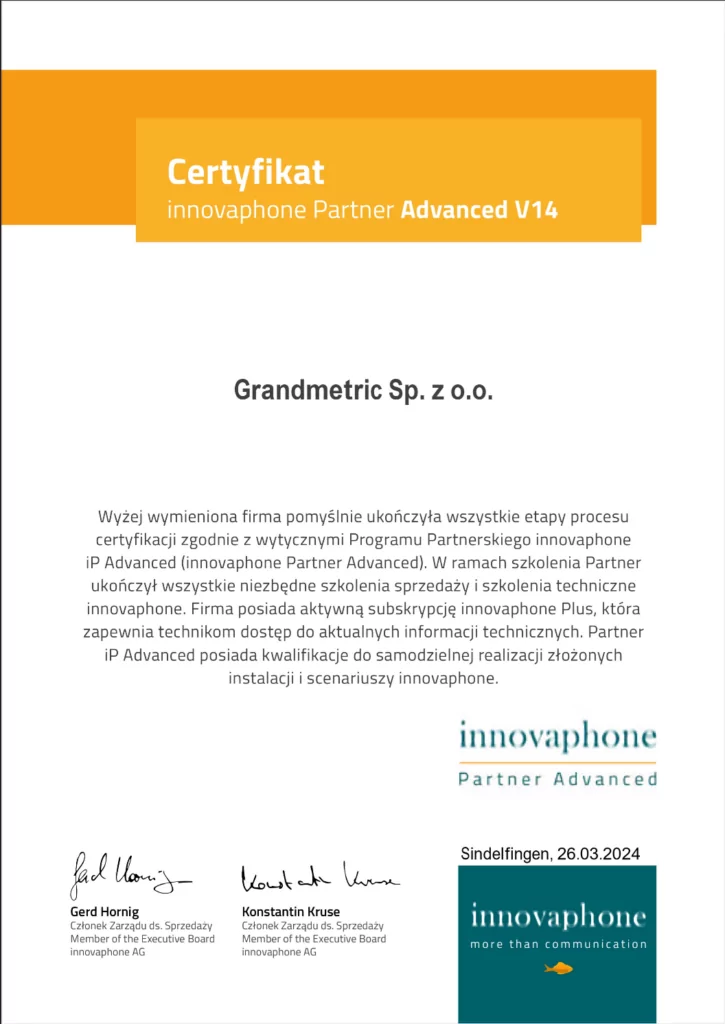 innovaphone certification v14